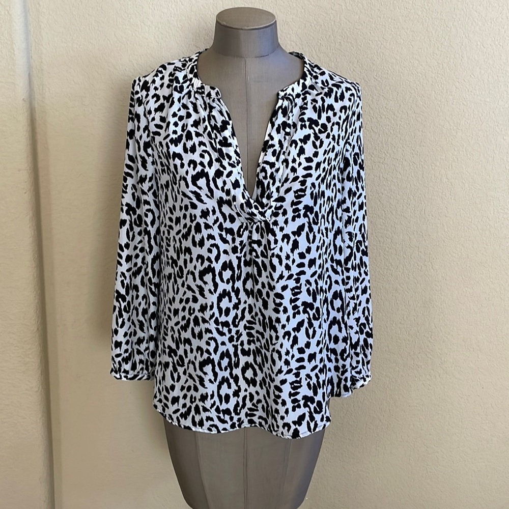 Animal Print Blouse